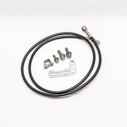 M8 Softail Beringer Rear Brake Master Cylinder Mounting Bracket Kit
