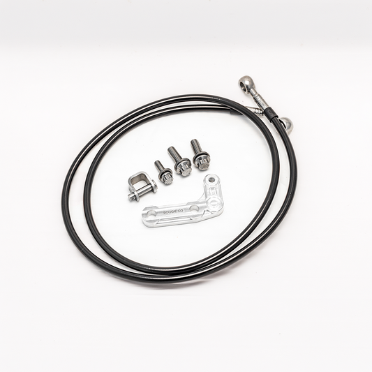 M8 Softail Beringer Rear Brake Master Cylinder Mounting Bracket Kit