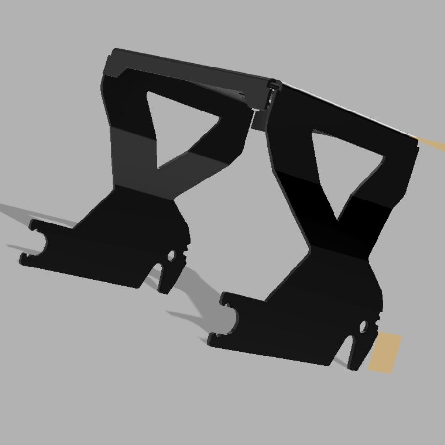 *Pre-Order* M8 Low Rider S/ST Solo Tour Pack Mount for 2-Up Seats
