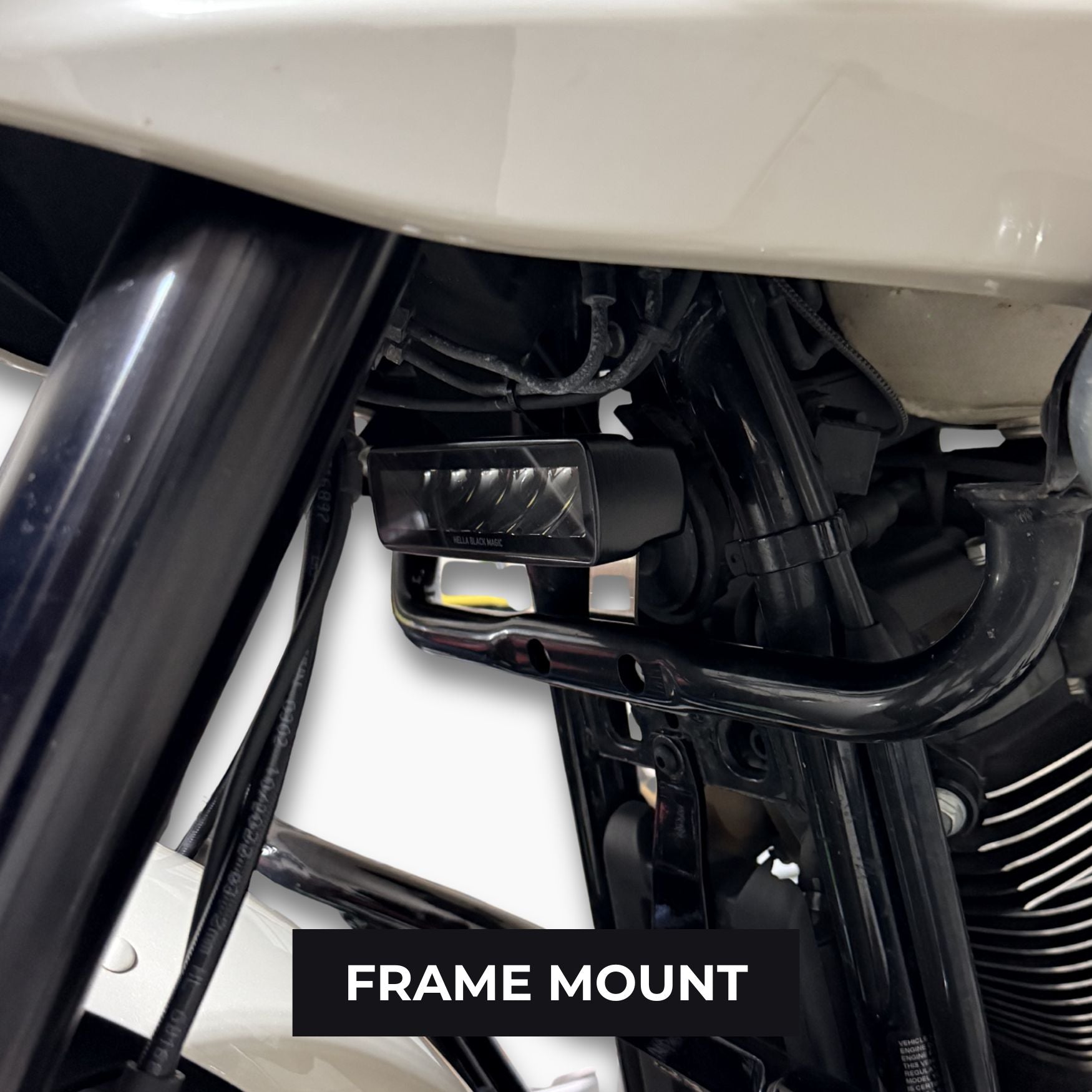 Boogie Co Low Rider ST Aux Lightbar on FXLRST